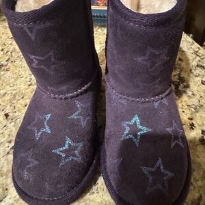 UGG Dark Purple Star Boots